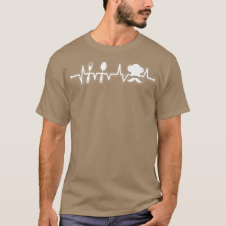 Camiseta Jefe de cocina de la línea de puls de EKG