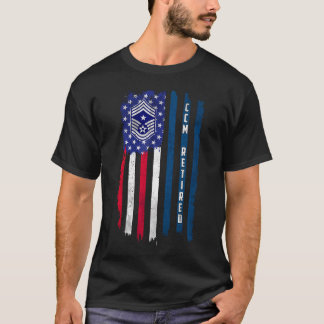 Camiseta Jefe de comando E-9 retirado sargento mayor Rank A