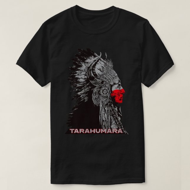 Camiseta Jefe de cosecha de tarahumara (Diseño del anverso)