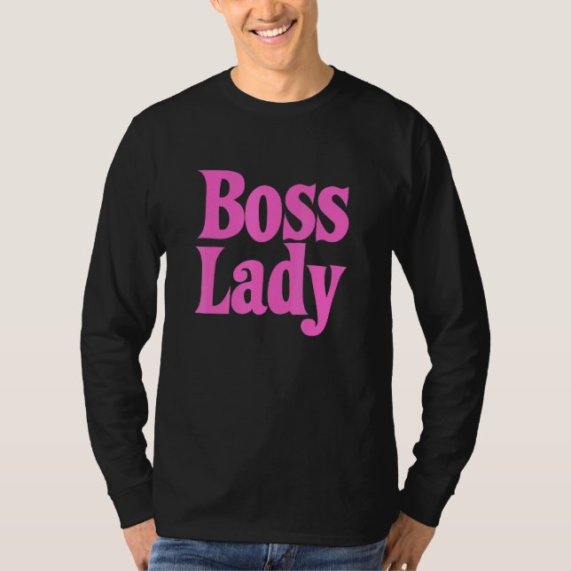 Camiseta Jefe de Dama de Mujeres Chicas Director de Guay _2 (Anverso)