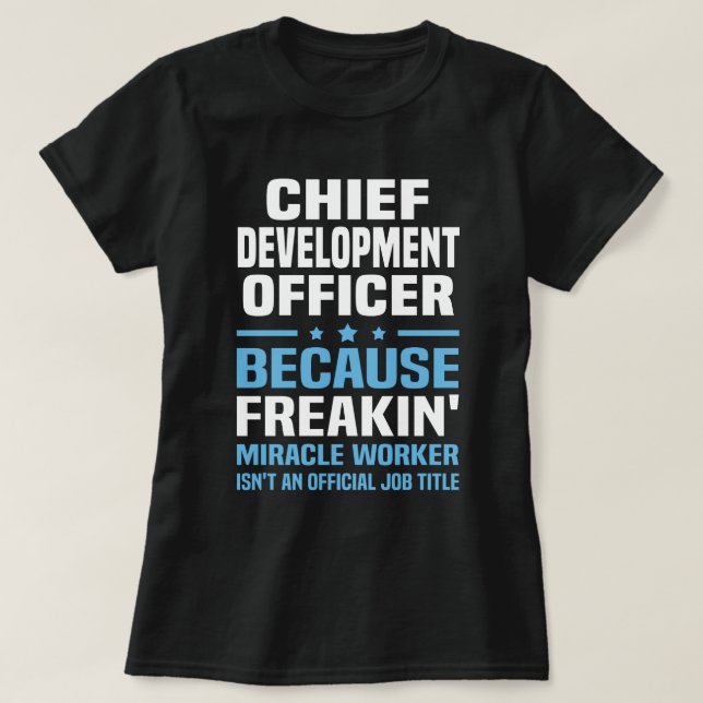 Camiseta Jefe de Desarrollo (Diseño del anverso)