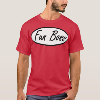 Camiseta jefe de diversión