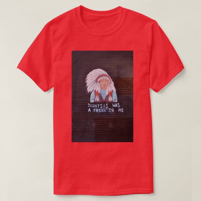 Camiseta Jefe de guerra 1 (Diseño del anverso)