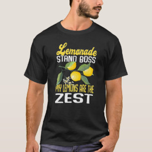 Camiseta Jefe de la Base de Lemonade Mis Lemones Son Los Le
