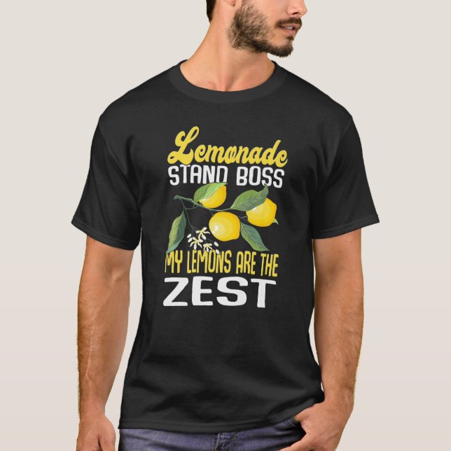 Camiseta Jefe de la Base de Lemonade Mis Lemones Son Los Le (Anverso)