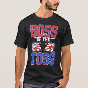 Camiseta Jefe De La Graciosidad De Toss Cornhole