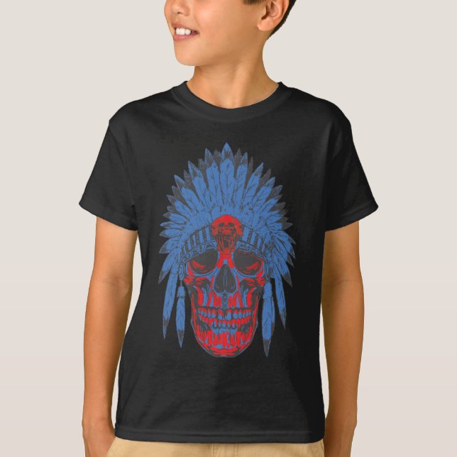 Camiseta Jefe de la guerra II (Anverso)