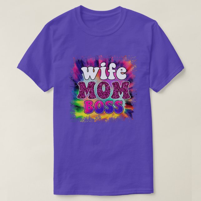Camiseta jefe de la madre (Diseño del anverso)