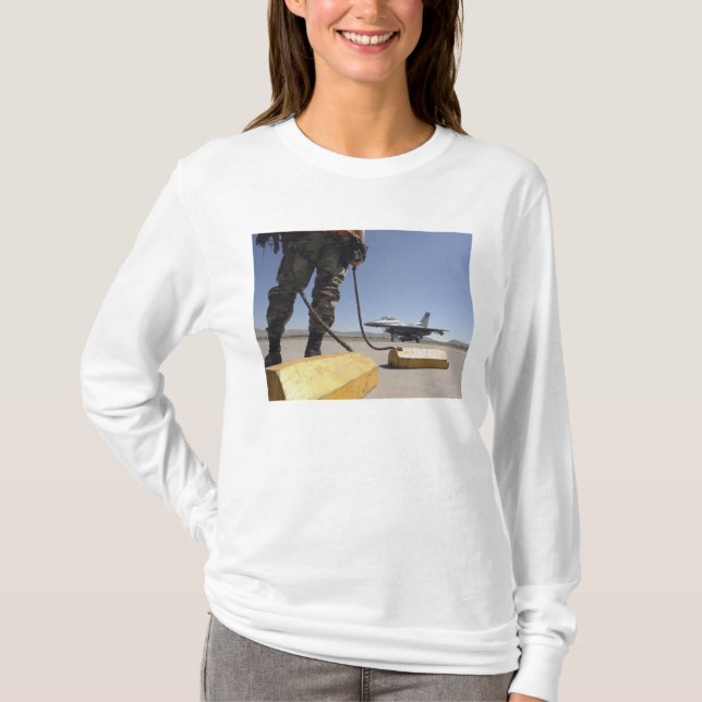 Camiseta Jefe de la tripulación de la Fuerza Aérea de Estad (Anverso)