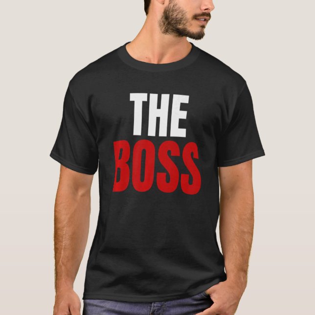 Camiseta Jefe de los hombres El día de San Valentín lindo p (Anverso)