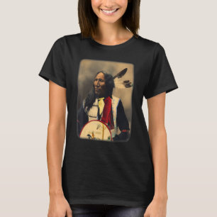 Camiseta Jefe de Oglala Sioux Lakota golpea con nativos de