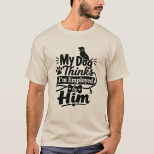 Camiseta Jefe de Perro Divertido Gráfico Humor para Amantes