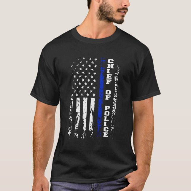 Camiseta Jefe de Policía (Anverso)