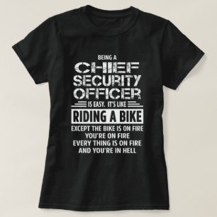 Camiseta Jefe de Seguridad