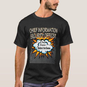 Camiseta Jefe de Seguridad de la Información Hero Job