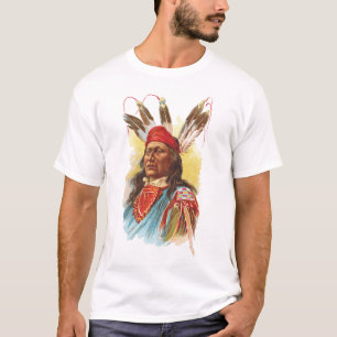 Camiseta Jefe de Siux del Pawnee: Oso de precipitación