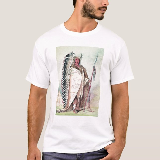 Camiseta Jefe de Siux, 'el Rock negro (Anverso)