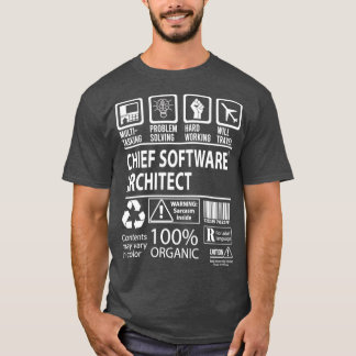 Camiseta Jefe de software de arquitecto de software    TJob