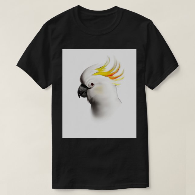 Camiseta Jefe de un Cockatoo (Diseño del anverso)