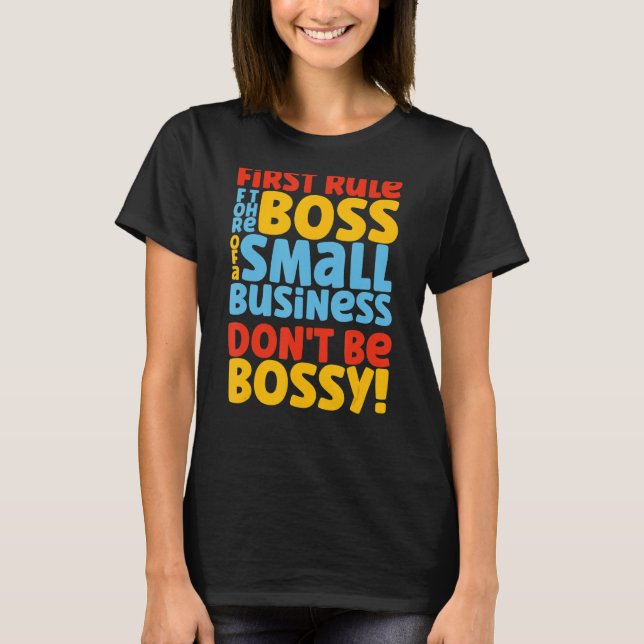 Camiseta Jefe De Un Empresario Empresario De Pequeñas Empre (Anverso)
