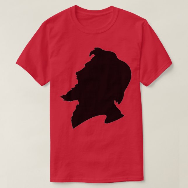 Camiseta jefe de un hombre (Diseño del anverso)