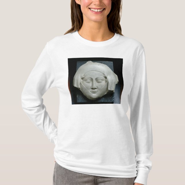 Camiseta Jefe de una efigie de una mujer (Anverso)