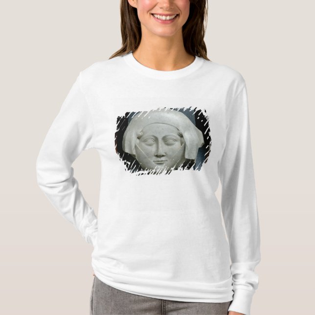 Camiseta Jefe de una efigie de una mujer (Anverso)