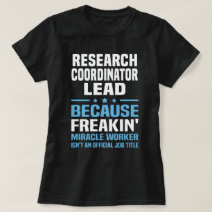 Camiseta Jefe del Coordinador de Investigaciones