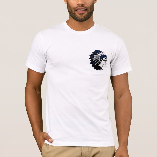 Camiseta Jefe del nativo americano (Anverso)