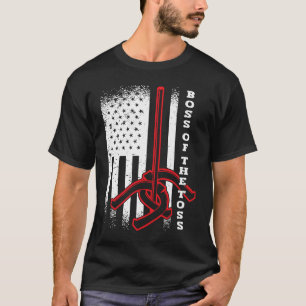 Camiseta Jefe Del Toss American FLag Horseshoe Pitch