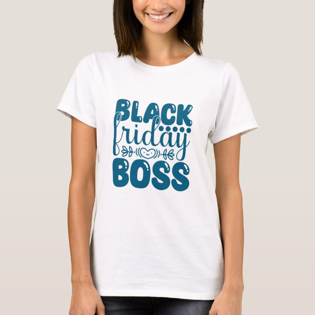 Camiseta Jefe del Viernes Negro - Jefa (Anverso)