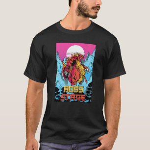 Camiseta Jefe estético japonés estadio Otaku vaporwave