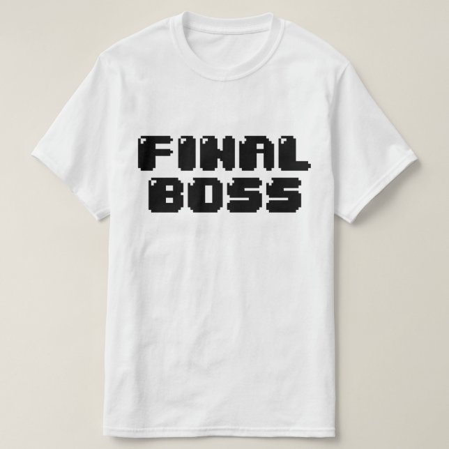 CAMISETA JEFE FINAL (Diseño del anverso)