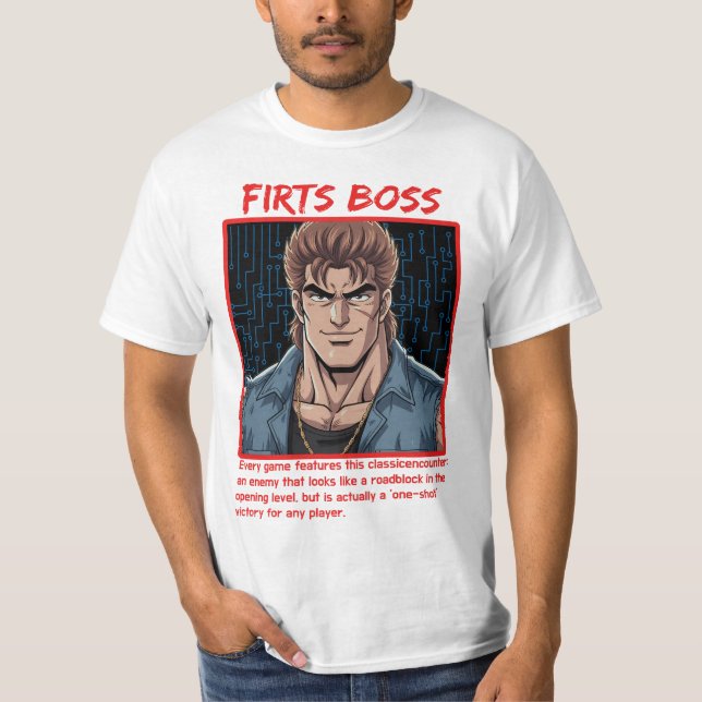 Camiseta Jefe Final (Anverso)
