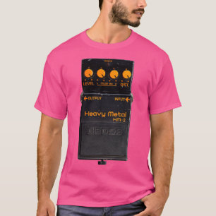 Camiseta Jefe HM2 Heavy Metalizado Pedal de guitarra