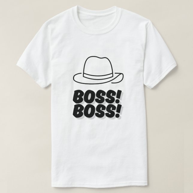 Camiseta ¡Jefe ! ¡Jefe! (Diseño del anverso)