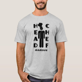 Camiseta Jefe Jefe Jefe Jefe Jefe de Cocina Graciosa Cocina