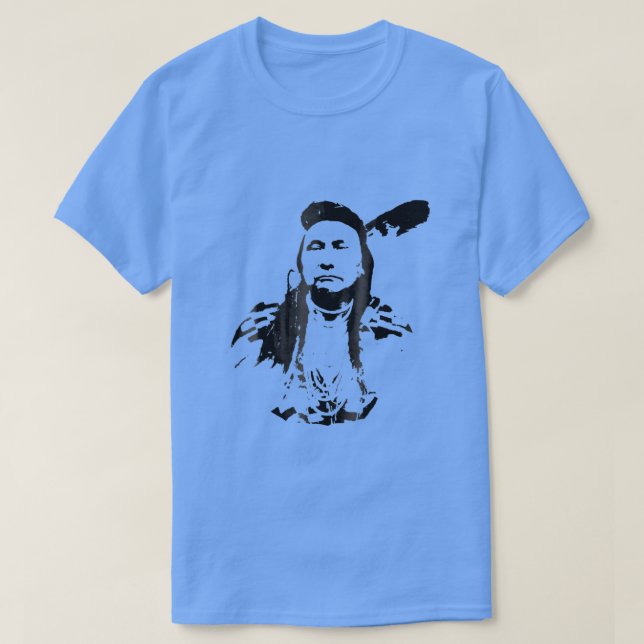 Camiseta Jefe Joseph Nez Perce Hist nativo americano (Diseño del anverso)