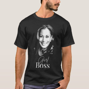 Camiseta Jefe Kamala Harris Por Los Demócratas Liberales 1