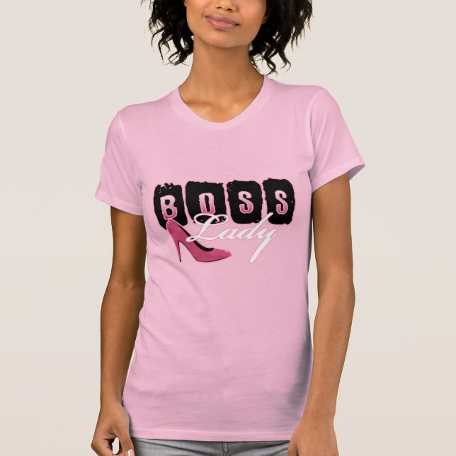 Camiseta Jefe Lady High Heel (Anverso)