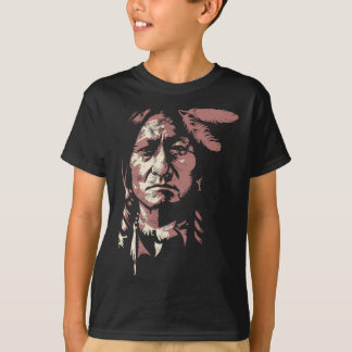 Camiseta jefe nativo de toros de guerra indio