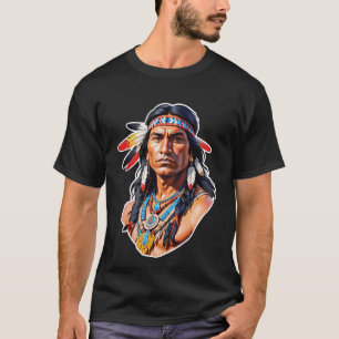 Camiseta Jefe nativo indio