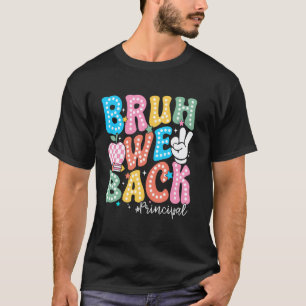 Camiseta Jefe Nosotros De Vuelta Primer Día De Clases Maest