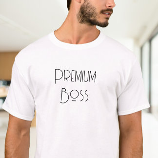 Camiseta Jefe Premium | Fuente multimillonaria exclusiva