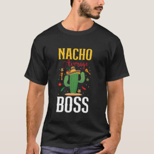 Camiseta Jefe promedio nacho Cinco de Mayo Sombrero Mexican