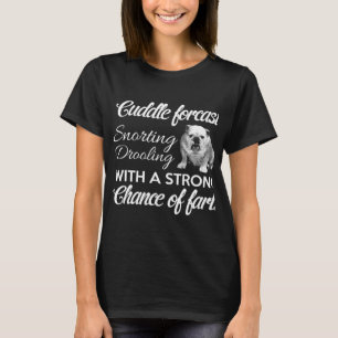 Camiseta Jefe Pug con gafas de sol y traje - Estatua de per