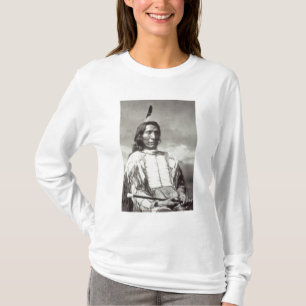 Camiseta Jefe rojo de la nube (1822-1909) 1880 (foto de