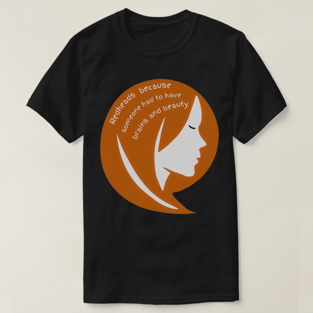 Camiseta Jefe Rojo Hermana Redhead Sis Red Head esposa Redh (Diseño del anverso)