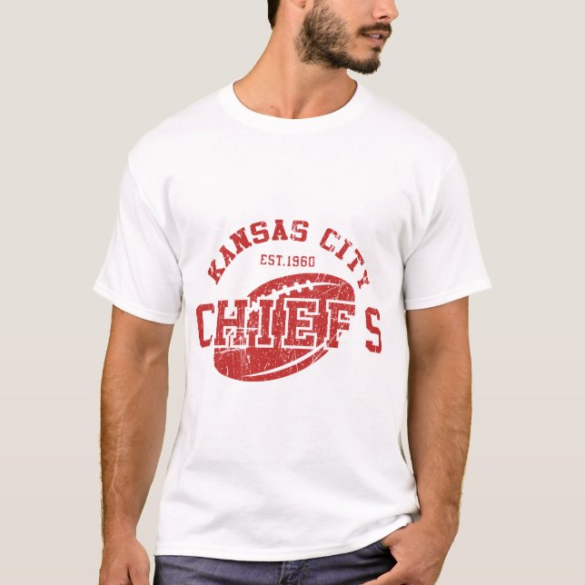 Camiseta Jefes de Kansas City (Anverso)