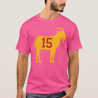 Camiseta Jefes de Kansas City - Patrick Mahomes Goat 15